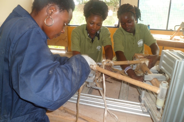 Ghana Bamboo Bikes women