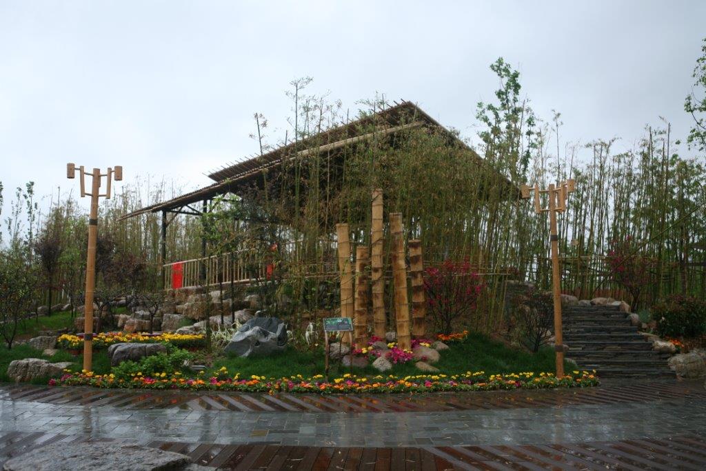 Qingdao Expo INBAR garden giant bamboo and generalview