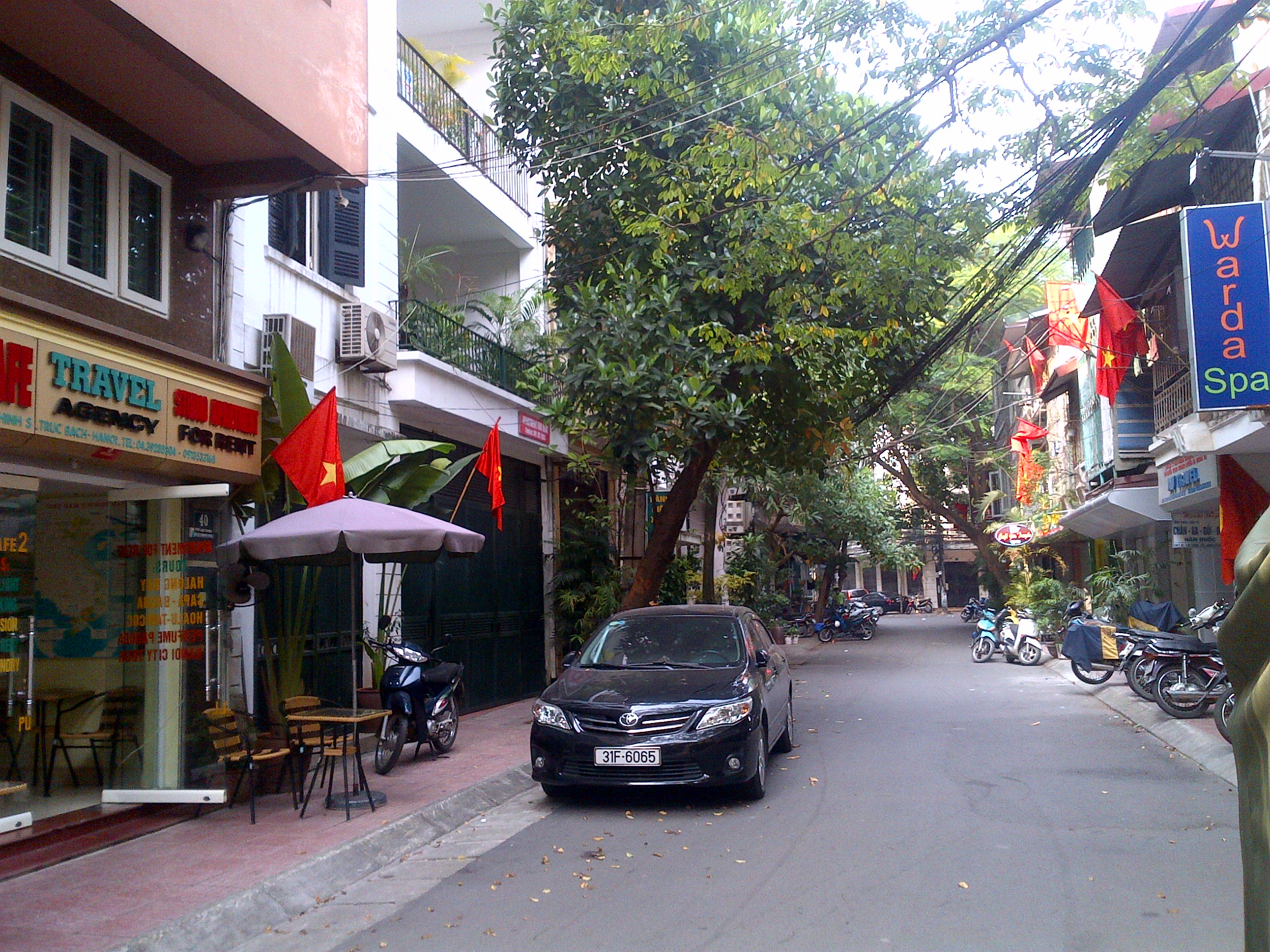 Lac Trinh street in Hanoi