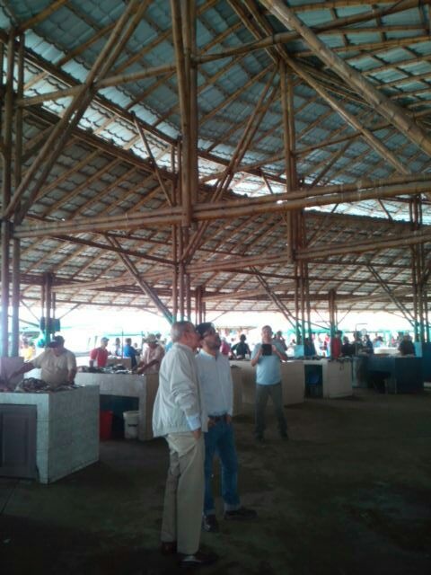 visiting the Ecuador earthquake area with experts Luis Felipe Lopez and Jorge Moran